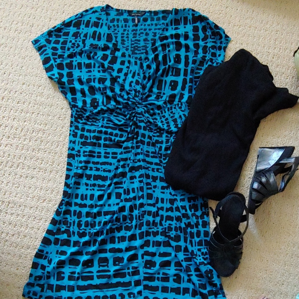 Daisy Fuentes print dress